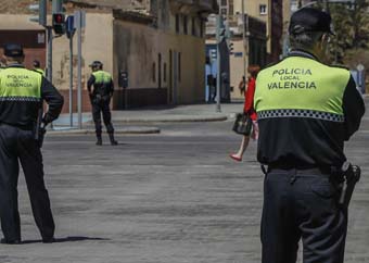 Policies locals de València.